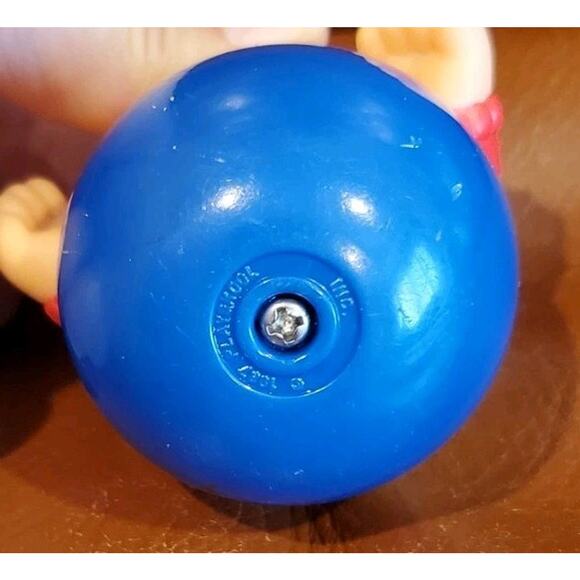 2.5 Inch 1987 Playskool Weebles Wobbles Pilot Parachuter Skydiver Plastic Figure - Picture 6 of 9